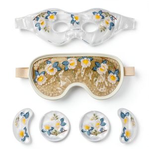 Cooling Gel Eye Mask LEOSTEP Camellia Relax-0